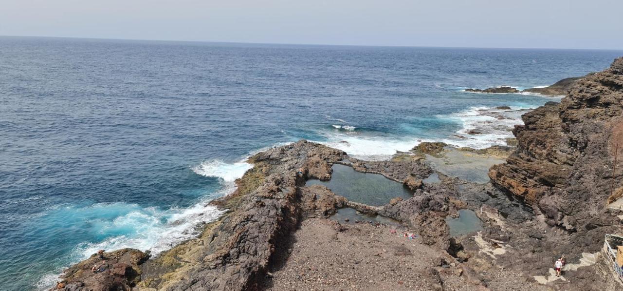 Apartamento Salema Mar, Relax Y Atardecer Al Norte De Gran Canaria ลาสปัลมาส เด กรานคานาเรีย ภายนอก รูปภาพ